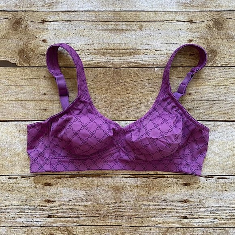 NWOT - Anita Rosa Faia No Wire Purple Bra  34C